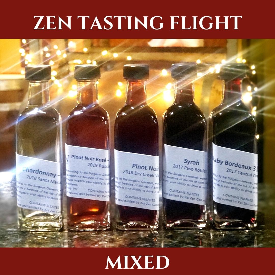 Zen Wine Tasting Flights